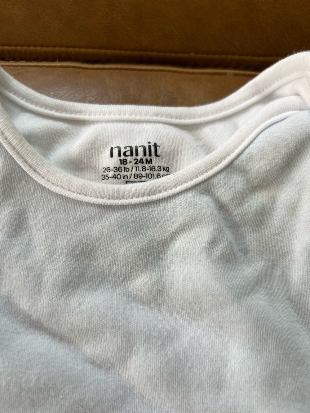 nanit White Sleep Sack Pajama for Kids - 18-24M